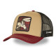 Casquette Trucker Looney Tunes Coyote Snapback Marron - Capslab
