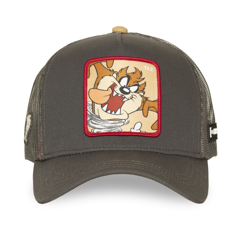 Casquette Trucker Looney Tunes Taz Snapback Marron - Capslab