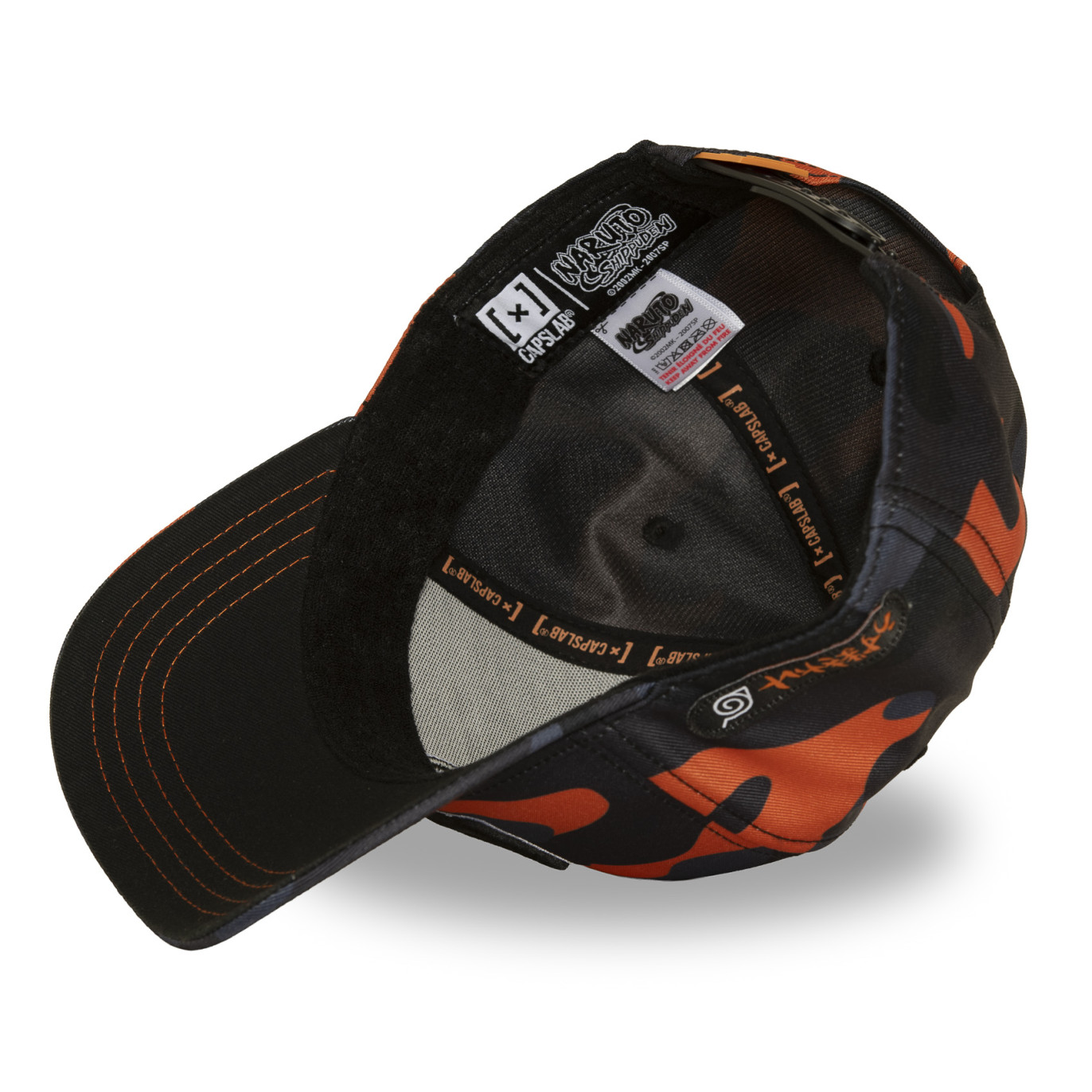 Casquette Baseball Naruto Shippuden Snapback Orange - Capslab