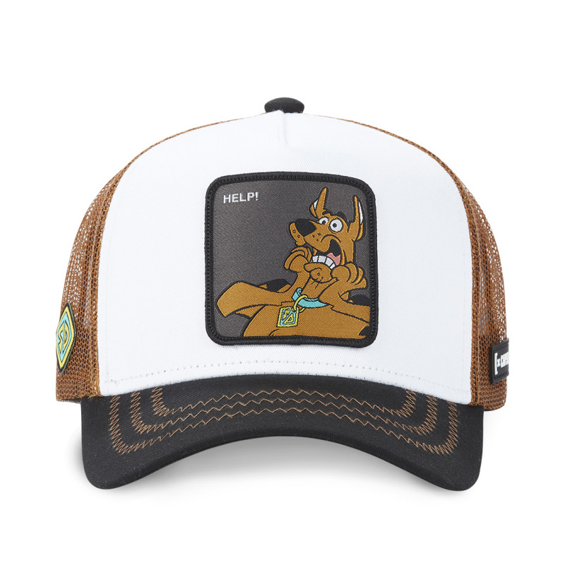 Casquette Trucker Scooby-Doo Snapback Marron - Capslab