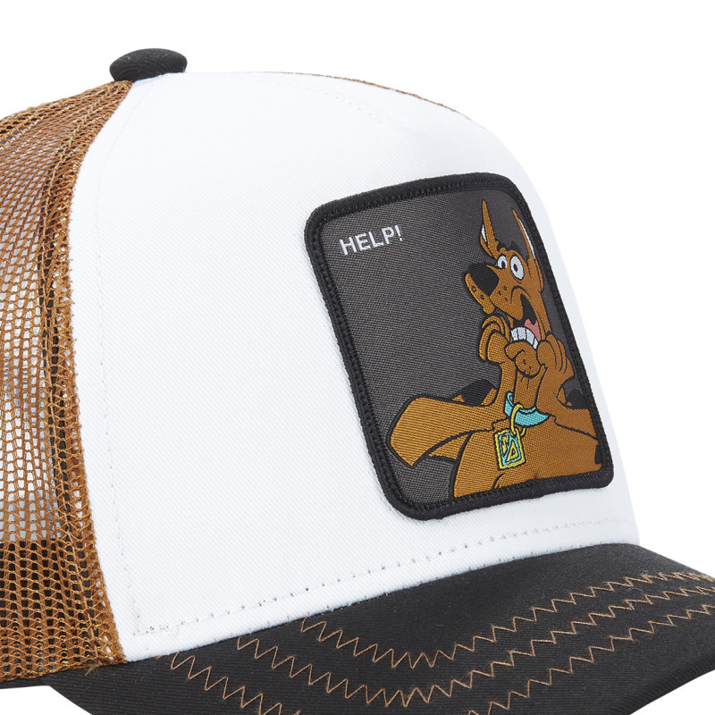 Casquette Trucker Scooby-Doo Snapback Marron - Capslab