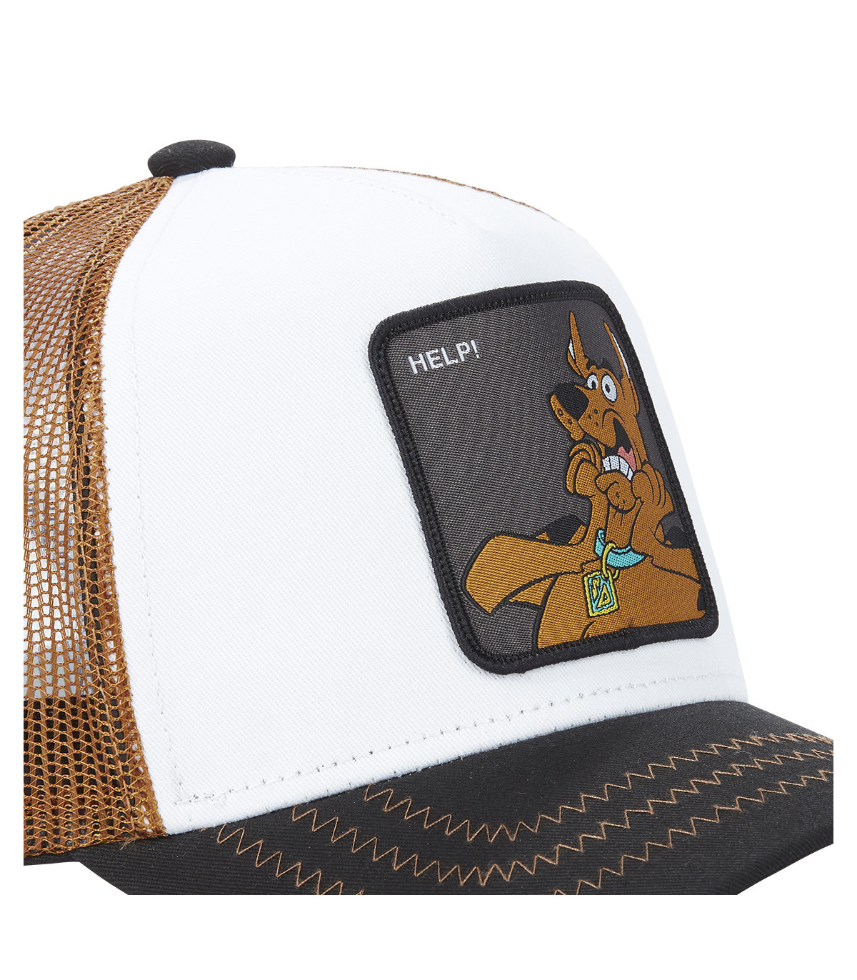 Casquette Trucker Scooby-Doo Snapback Marron - Capslab