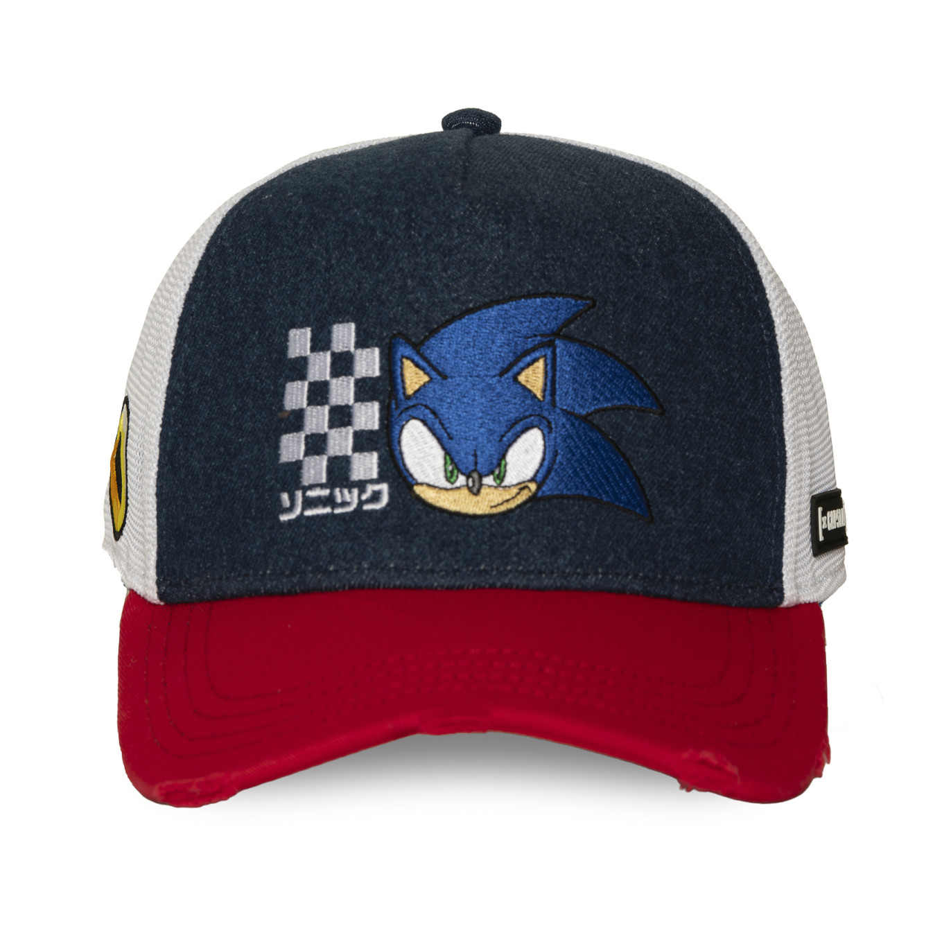 Casquette Trucker Sonic Snapback Bleue - Capslab