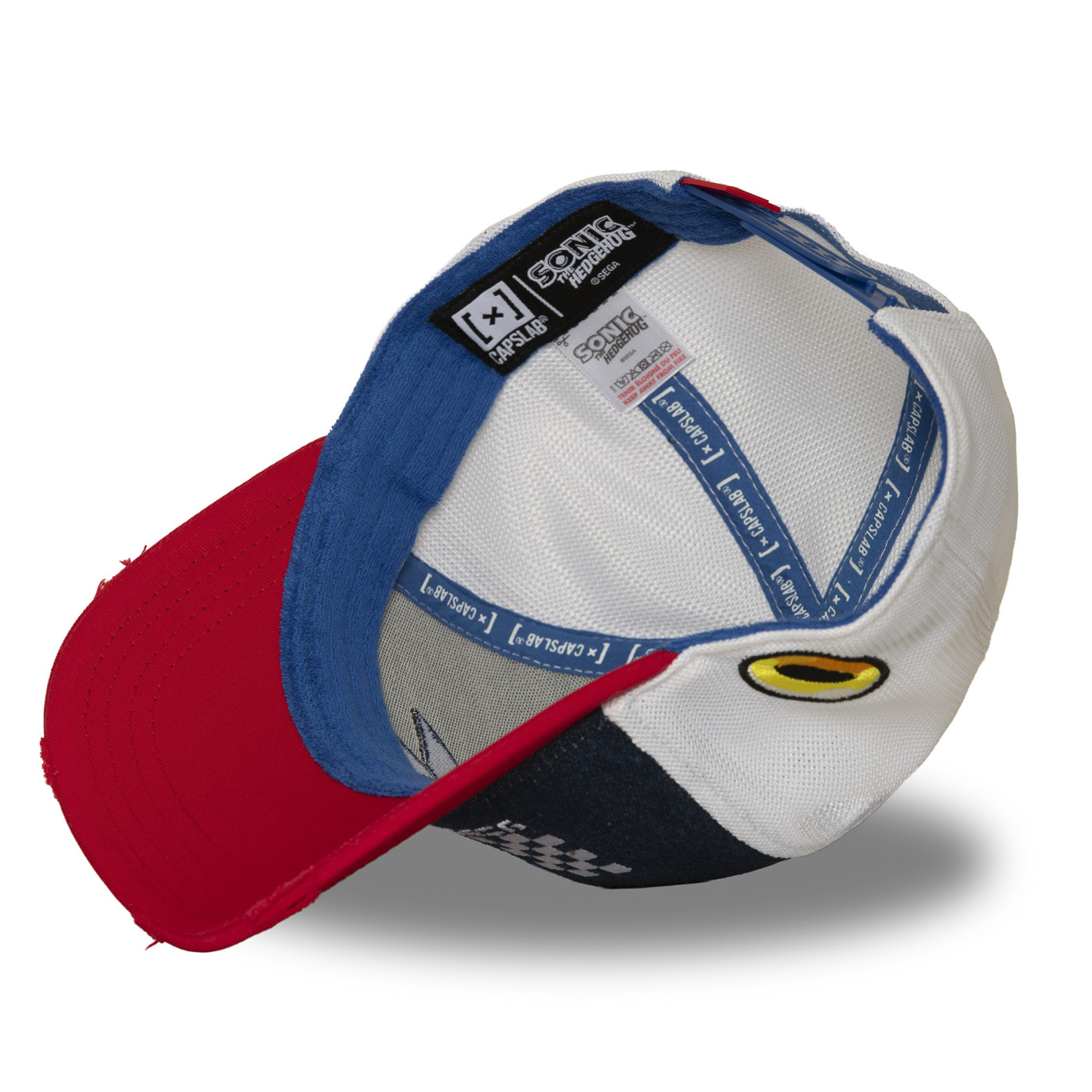 Casquette Trucker Sonic Snapback Bleue - Capslab