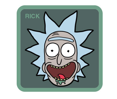 Rick de la série "Rick & Morty"
